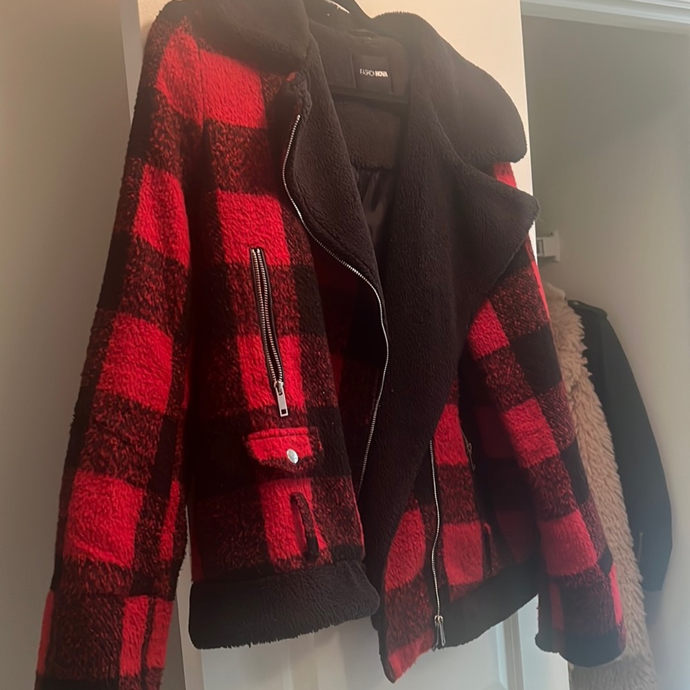 Fashion Nova Lumberjack jacket